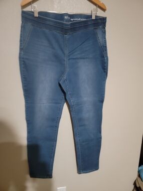 Women’s Blue Pull-On Jeggings